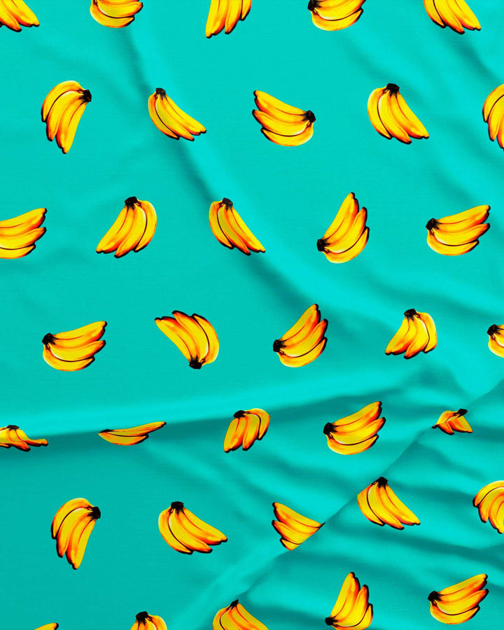 Bananas Pattern Detail - Woodstock Laundry