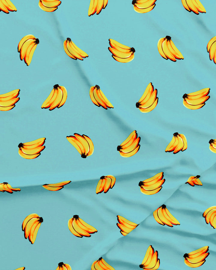 Bananas Pattern Detail - Woodstock Laundry UK