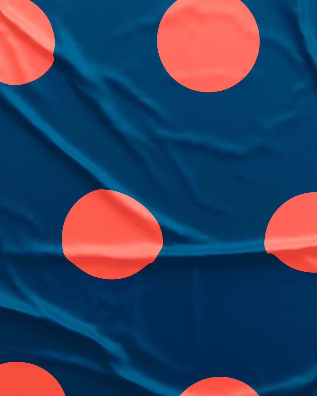 Big Polka Pattern Detail - Woodstock Laundry UK