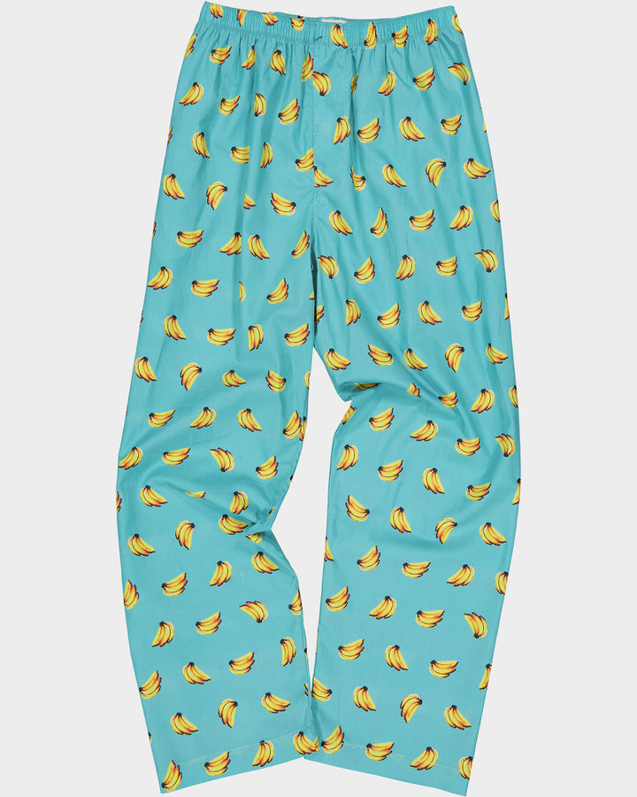 Boys Long Pyjamas Bananas Flatpack Bottoms - Woodstock Laundry UK