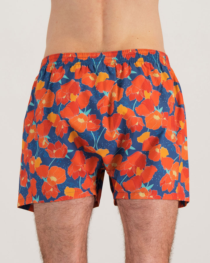 Mens Boxer Shorts Empire Back - Woodstock Laundry