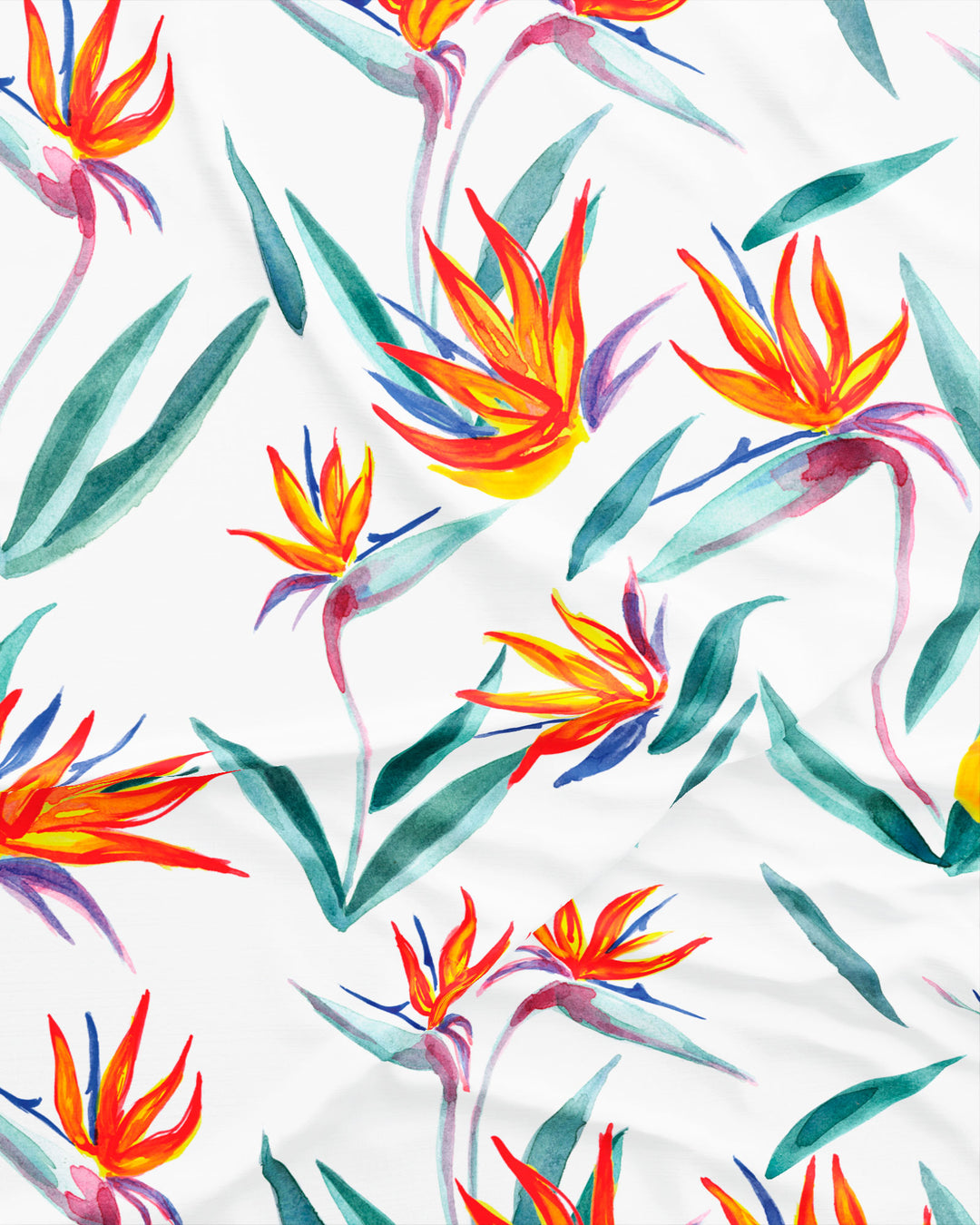 Strelitzia Pattern Detail - Woodstock Laundry UK