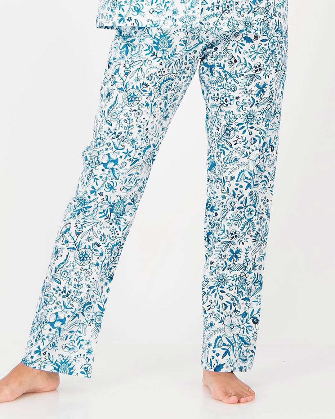 Womens Organic Cotton Lounge Pants Chandler - Woodstock Laundry UK