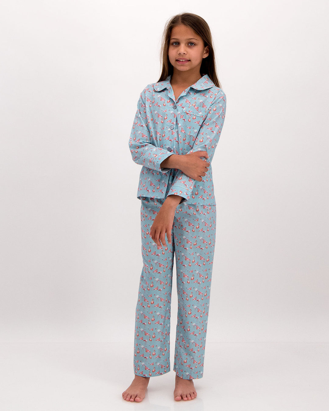 Girls Long Pyjamas - Woodstock Laundry UK