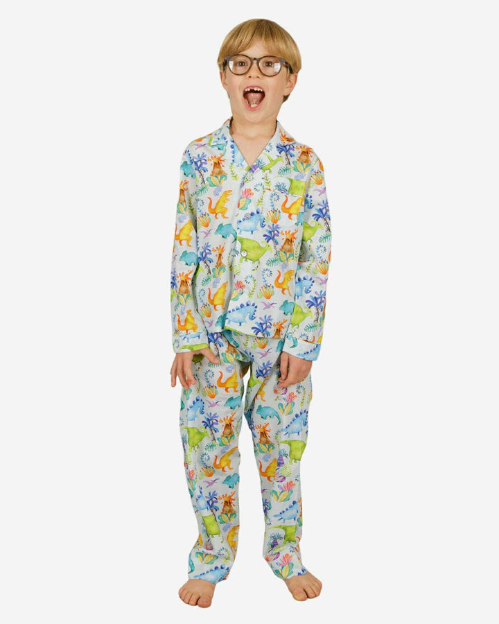 Boys Long Pyjamas - Dinosaurs