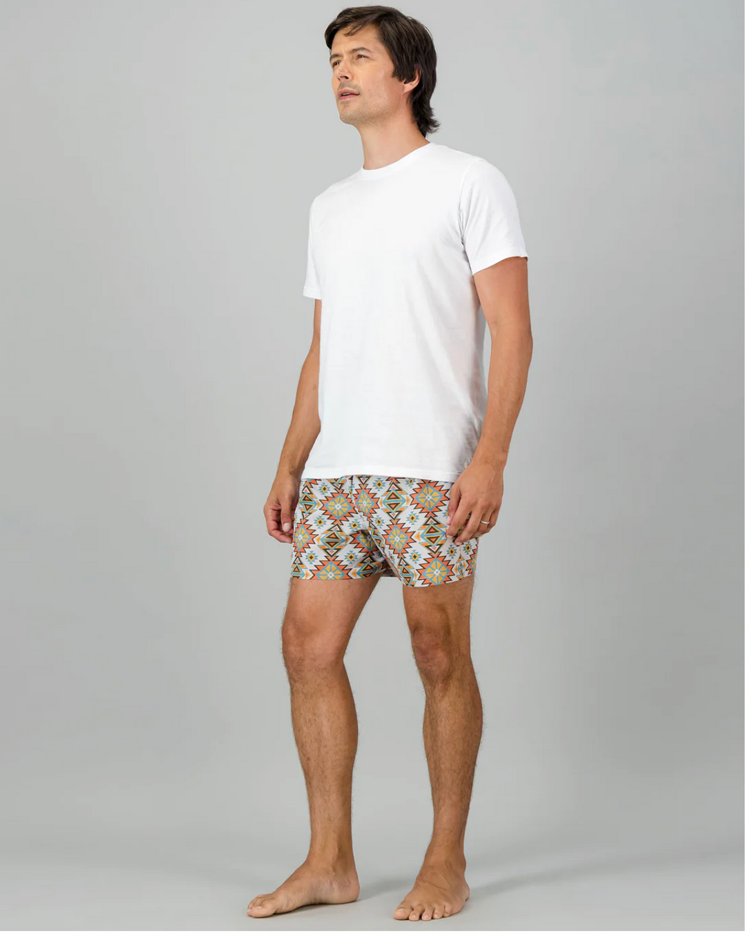 Mens Boxer Shorts - Aztec