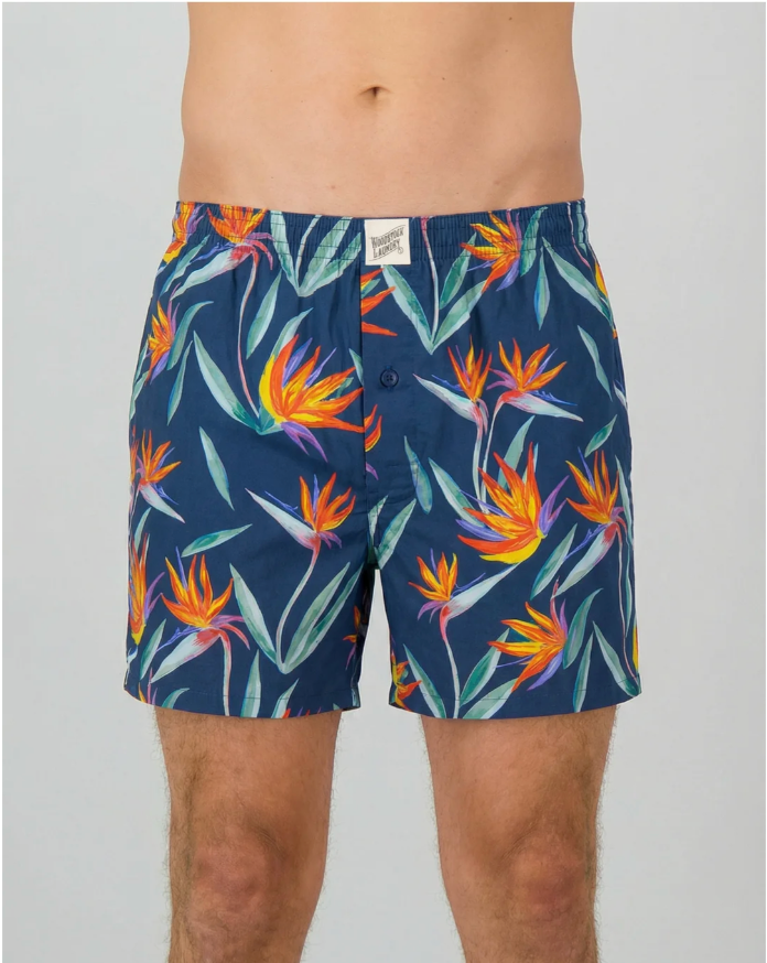 Mens Boxer Shorts - Strelitzia