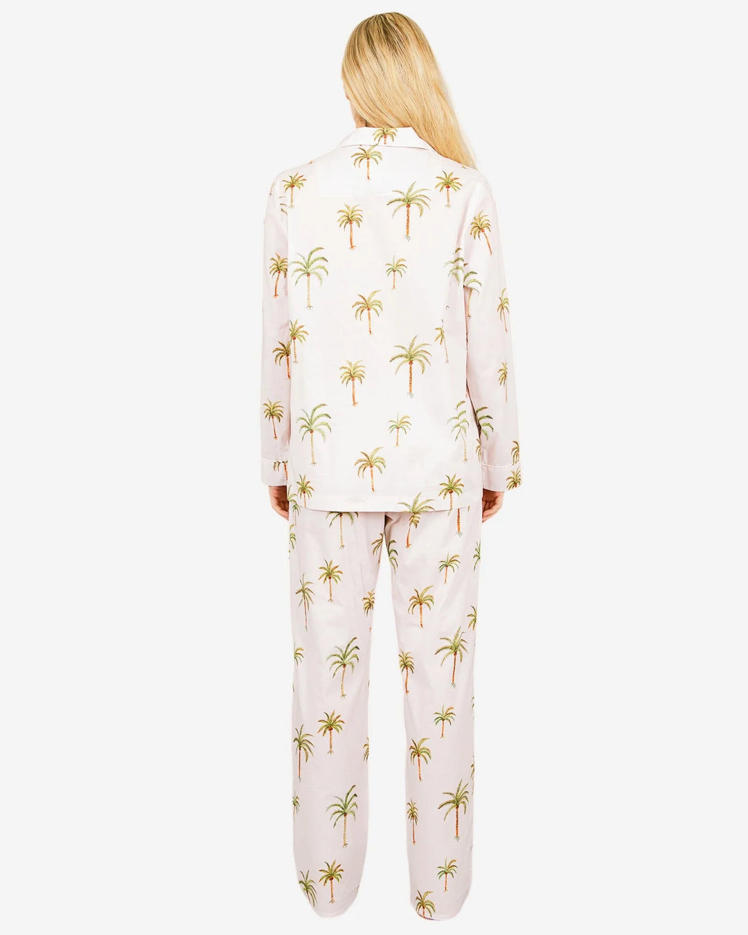 Womens Long Pyjamas - Palm Beach