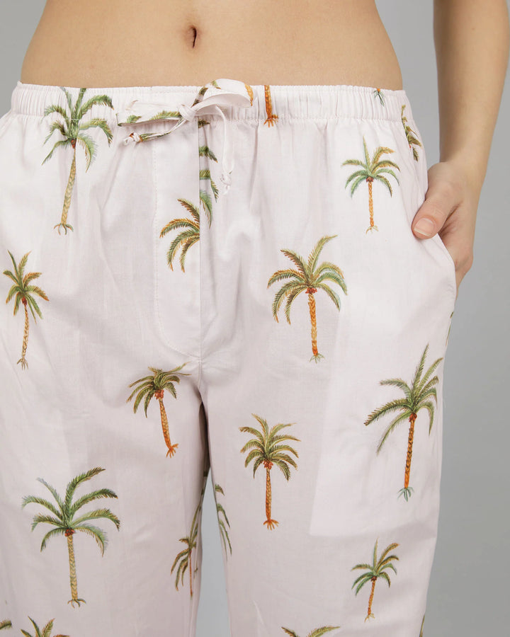 Womens Lounge Pants - Palm Beach