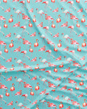 Blue Flamingos Pattern Detail - Woodstock Laundry