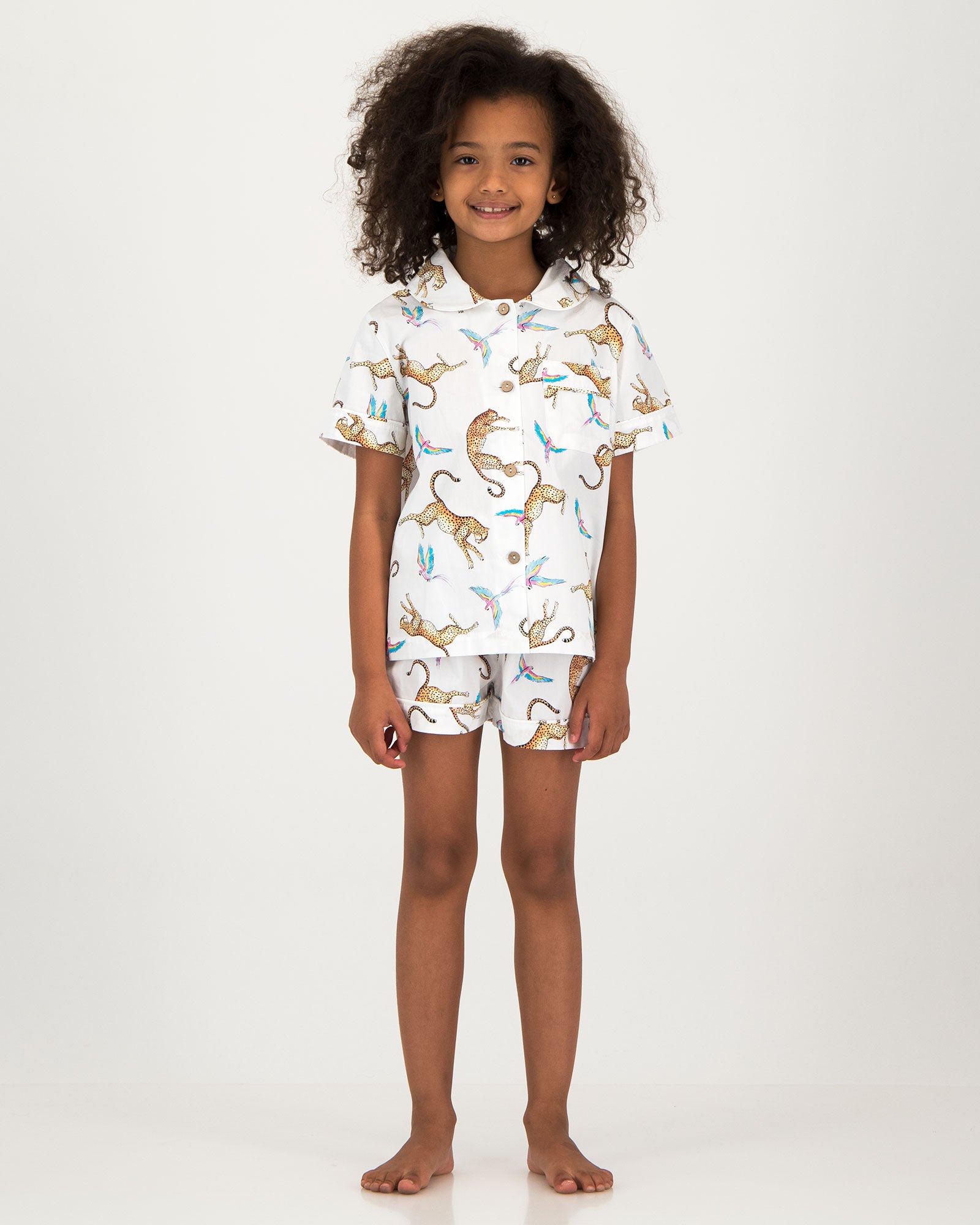 Girls Short Pyjamas | Summer PJs | Woodstock Laundry UK