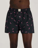 Mens Boxer Shorts Dragonflies Front - Woodstock Laundry