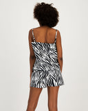 Womens Camisole Pyjamas Zebra Back - Woodstock Laundry UK