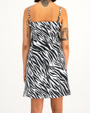 Womens Nighty Zebra Back - Woodstock Laundry UK